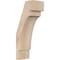 Ekena Millwork 5 1/2"W x 8"D x 20"H Merced Smooth Knee Brace, Douglas Fir BRC06X08X20MRC00SDF - alternate 1